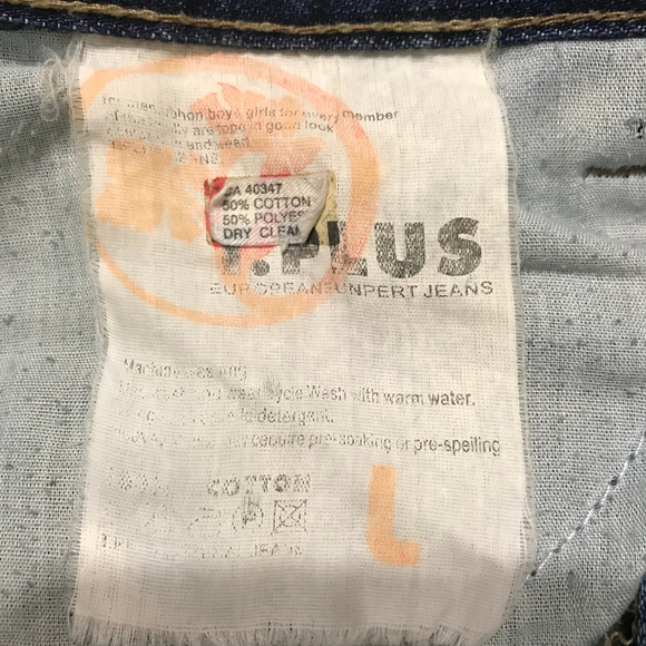 T-Plus Desing Jeans Sz L (Z09) - Picture 6 of 7